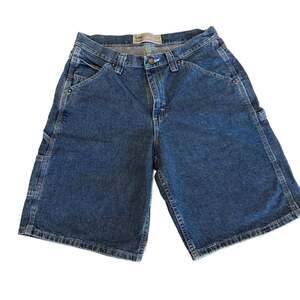 Vintage Lee Dungarees Denim Carpenter Shorts Size 32